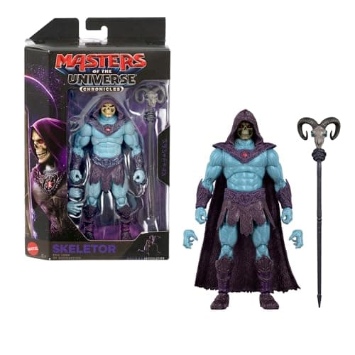 Masters of The Universe, Figura De Acción Skeletor Chronicles, Villano Havoc Staff, Escala 1:12 Articulada, Coleccionable Motu, para Niños De 6 Años En Adelante