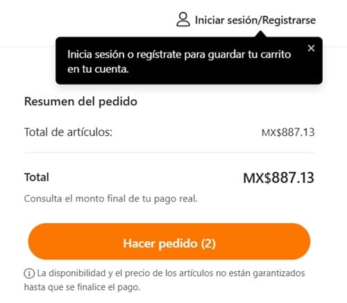 Paso 3: Revisa la compra