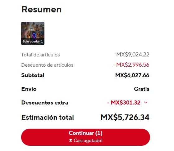 Paso 3: Revisa la compra